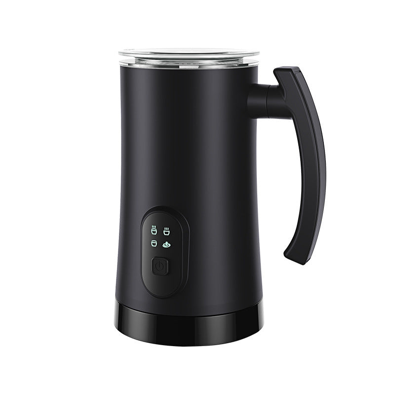 Electric hot and cold milk whipping machine