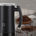 Electric hot and cold milk whipping machine