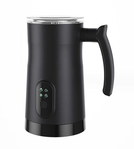 Electric hot and cold milk whipping machine